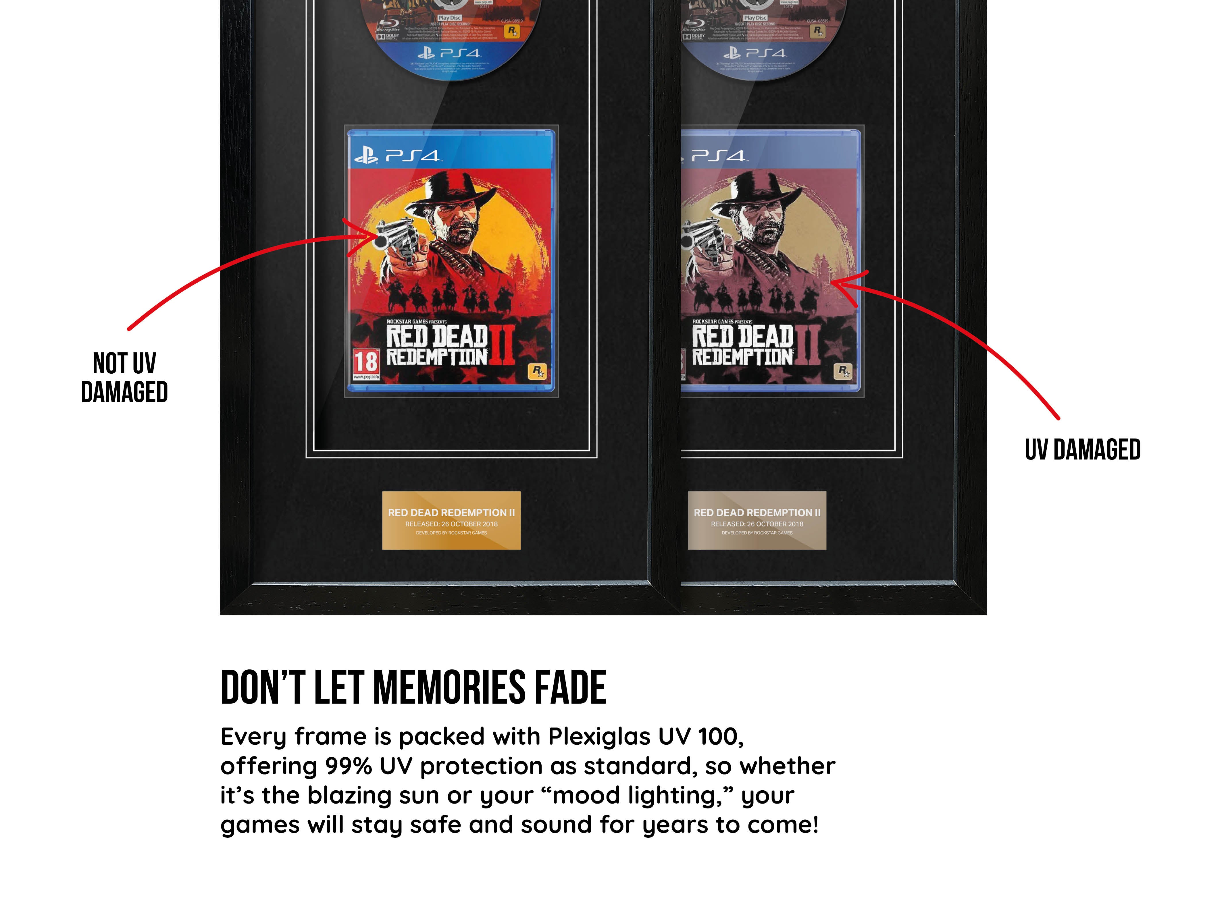 Red Dead Redemption II (PS4) Elite Range Frame - Frame-A-Game