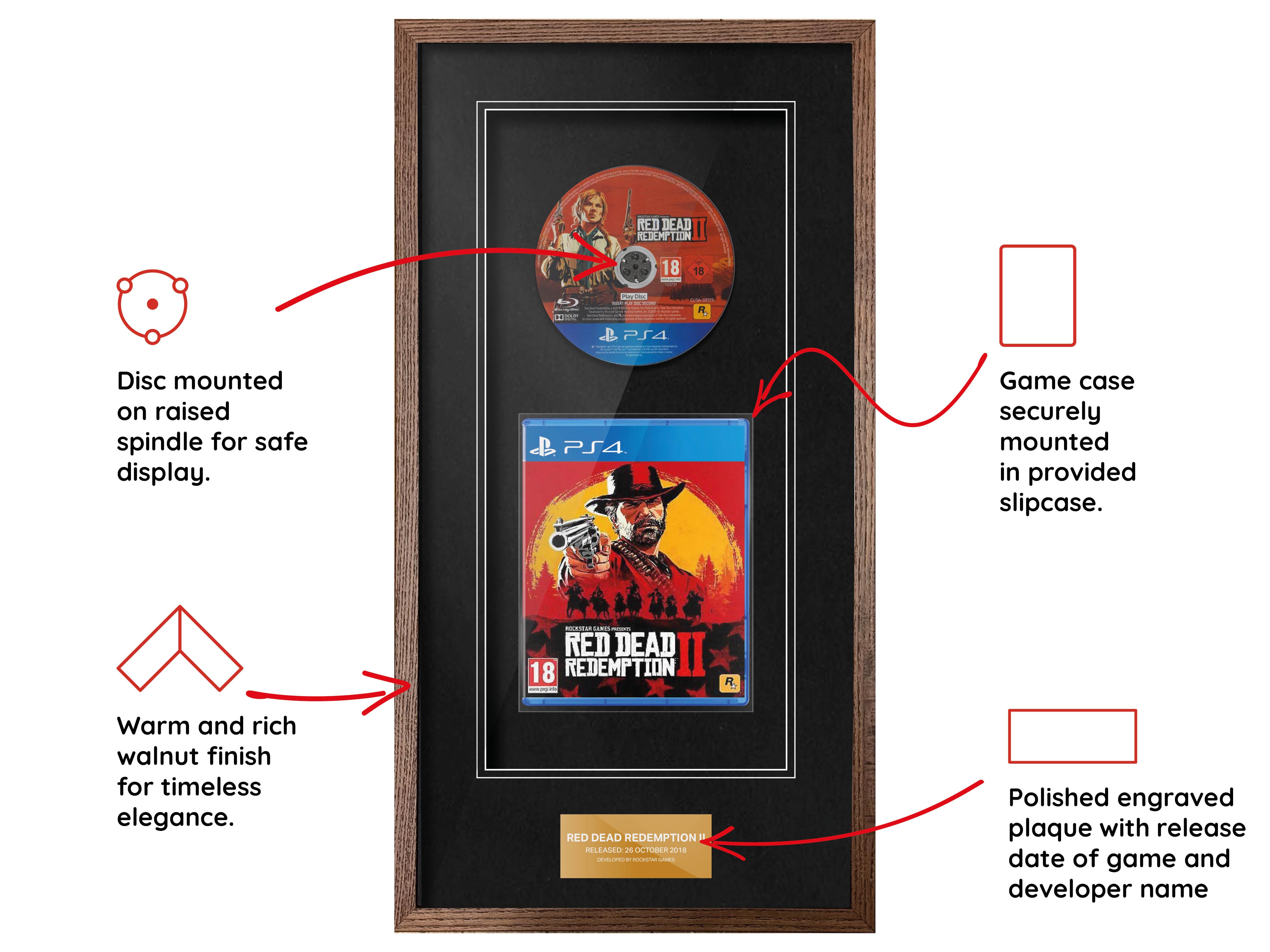 Red Dead Redemption II (PS4) Elite Range Frame - Frame-A-Game