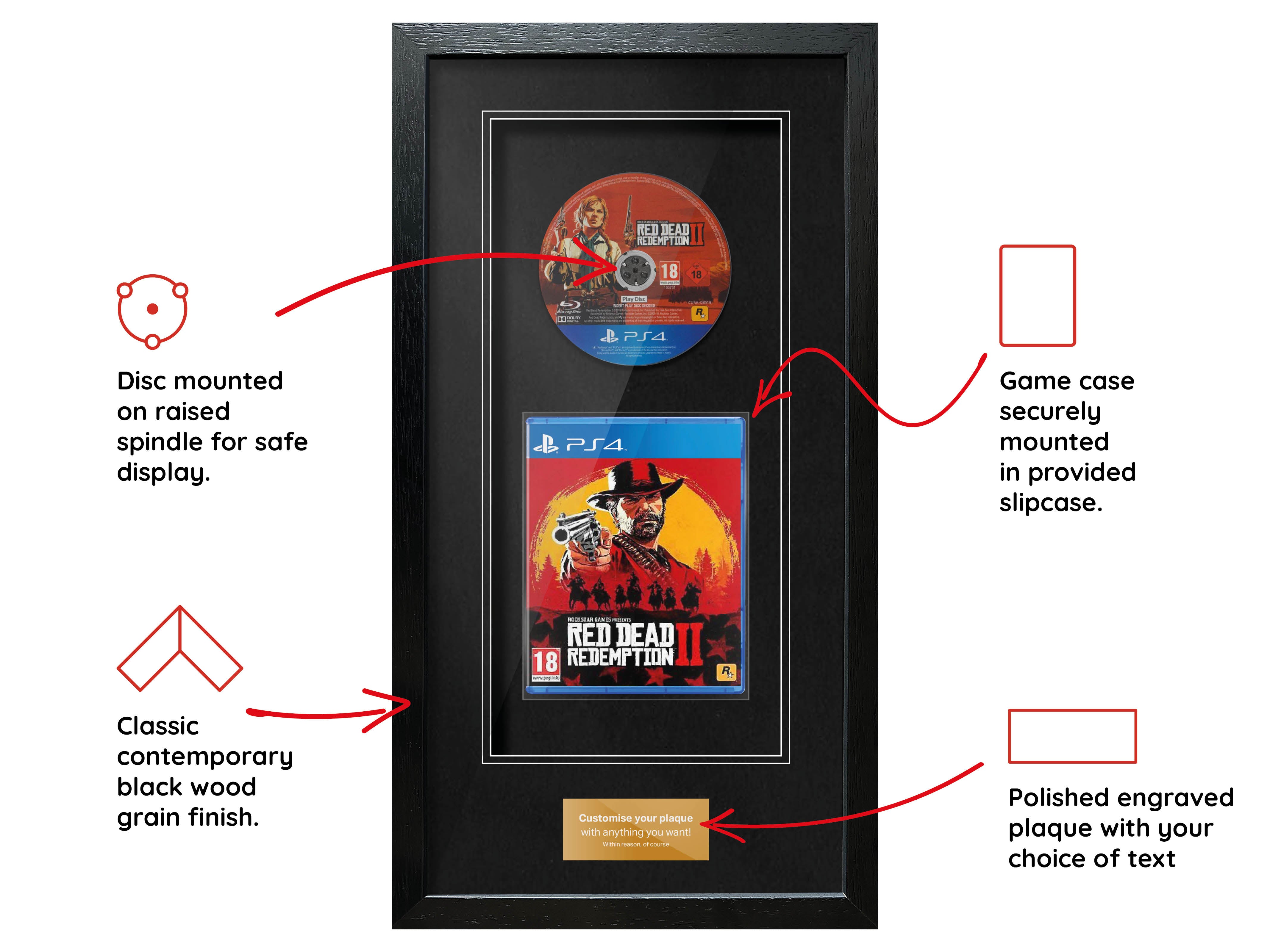 Red Dead Redemption II (PS4) Elite Range Frame - Frame-A-Game