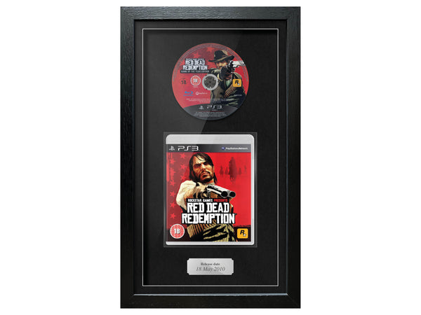 Red Dead Redemption (PS3) Exhibition Range Framed Game - Frame-A-Game