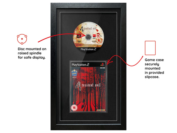 Resident Evil 4 (PS2) Exhibition Range Framed Game - Frame-A-Game