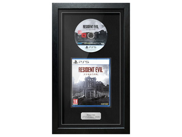 Resident Evil Requiem (PS5) Exhibition Range Framed Game - Frame-A-Game