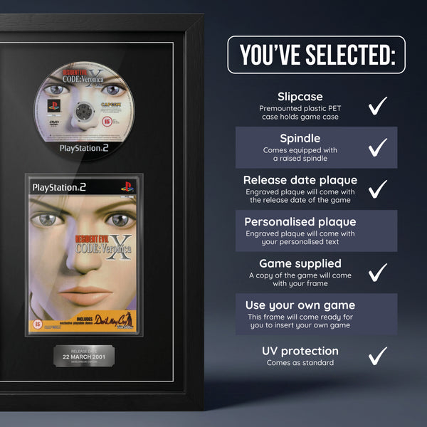 Resident Evil Code: Veronica X (PS2) Jeu encadré de la gamme Exhibition Range