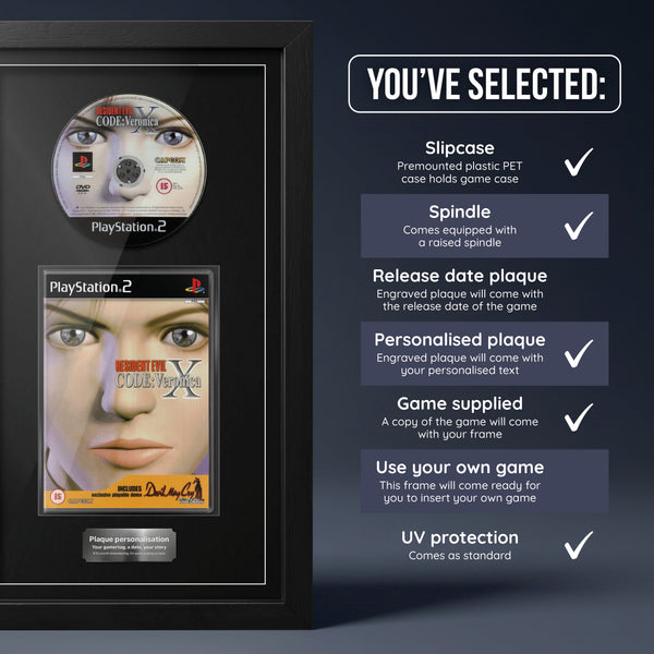 Resident Evil Code: Veronica X (PS2) Jeu encadré de la gamme Exhibition Range