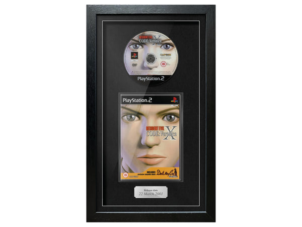 Resident Evil Code: Veronica X (PS2) Exhibition Range Framed Game - Frame-A-Game