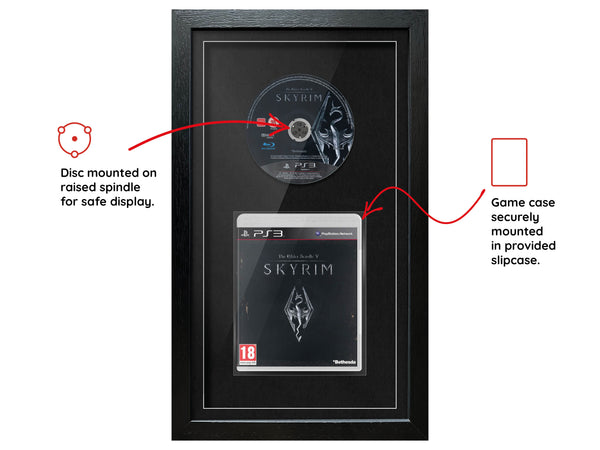 The Elder Scrolls V: Skyrim (PS3) Exhibition Range Framed Game - Frame-A-Game