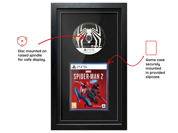 Marvel's Spider-Man 2 (PS5) Exhibition Range Framed Game - Frame-A-Game