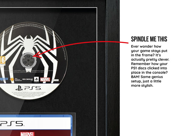 Marvel's Spider-Man 2 (PS5) Exhibition Range Framed Game - Frame-A-Game