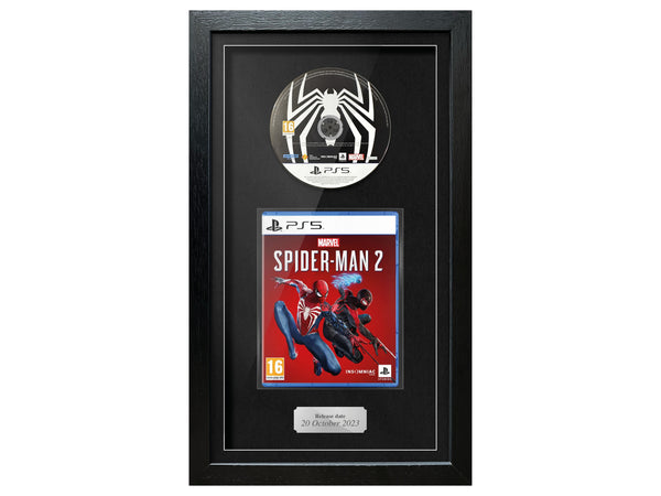 Marvel's Spider-Man 2 (PS5) Exhibition Range Framed Game - Frame-A-Game