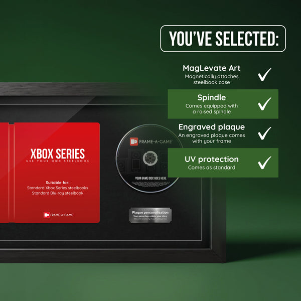 Utilisez votre propre Steelbook (Xbox Series) - Cadre Steelbook Art Range