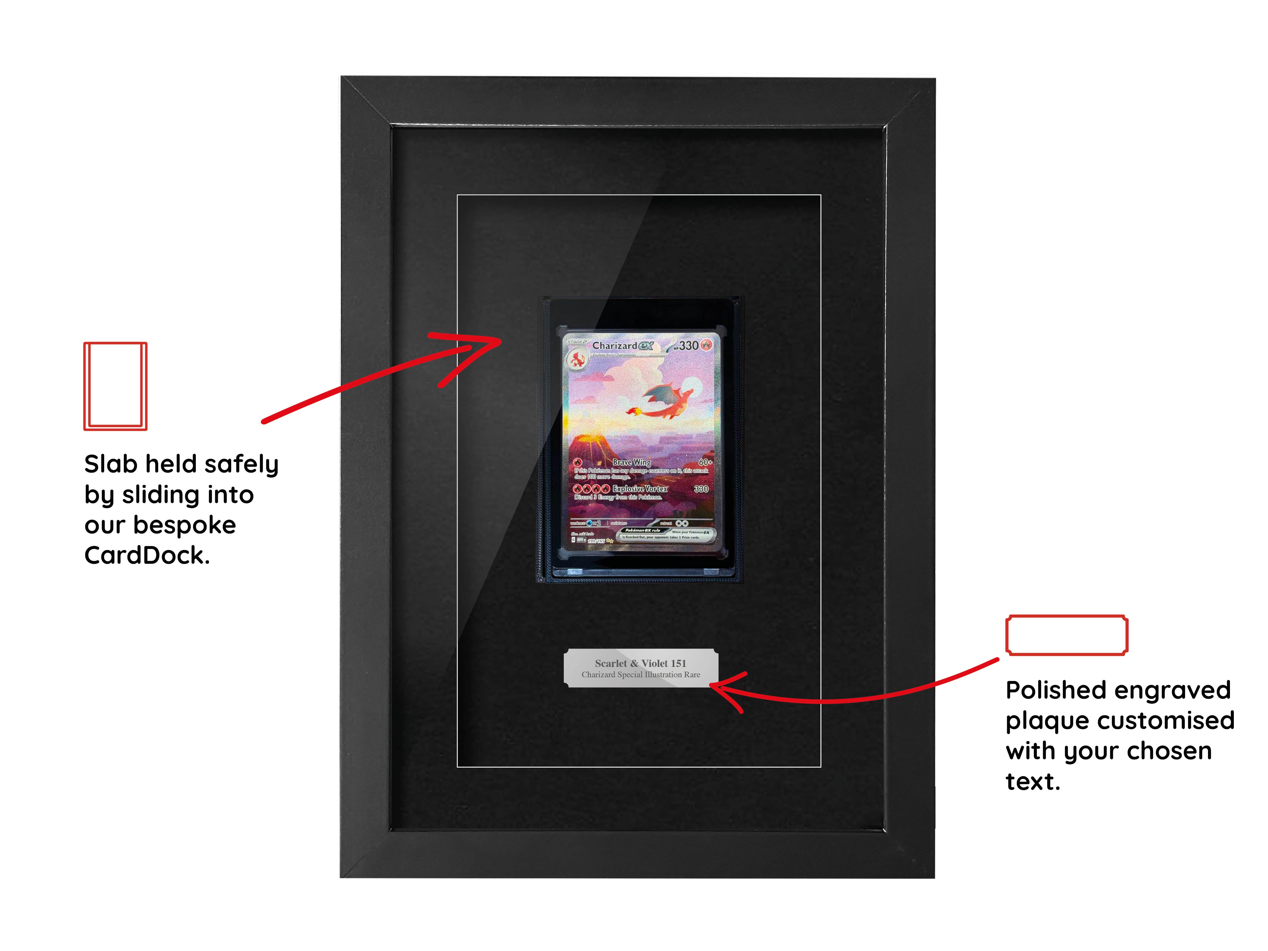 Raw Card Trading Card Frame - Frame-A-Game
