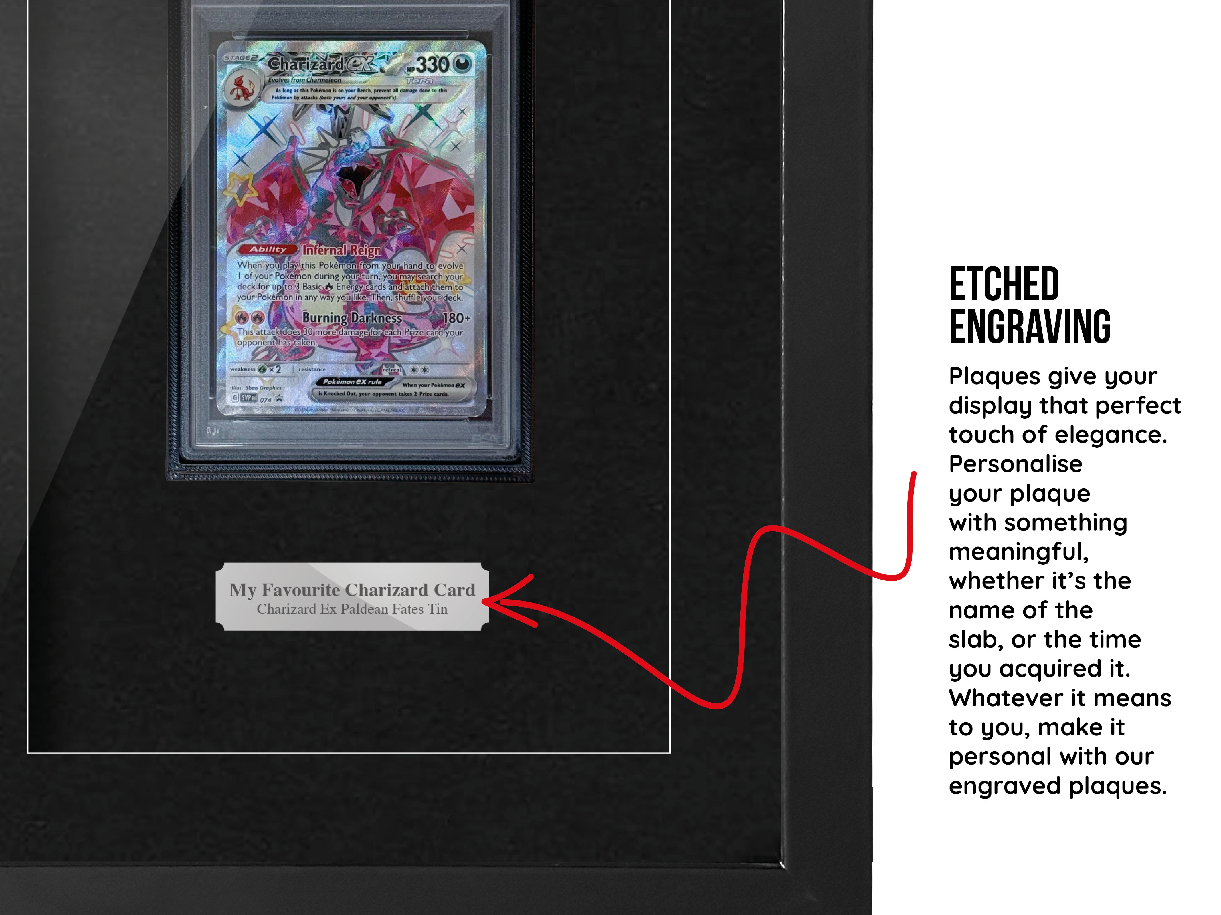 PSA-Graded Trading Card Frame - Frame-A-Game