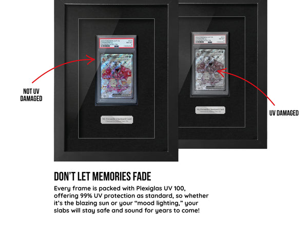 PSA-Graded Trading Card Frame - Frame-A-Game