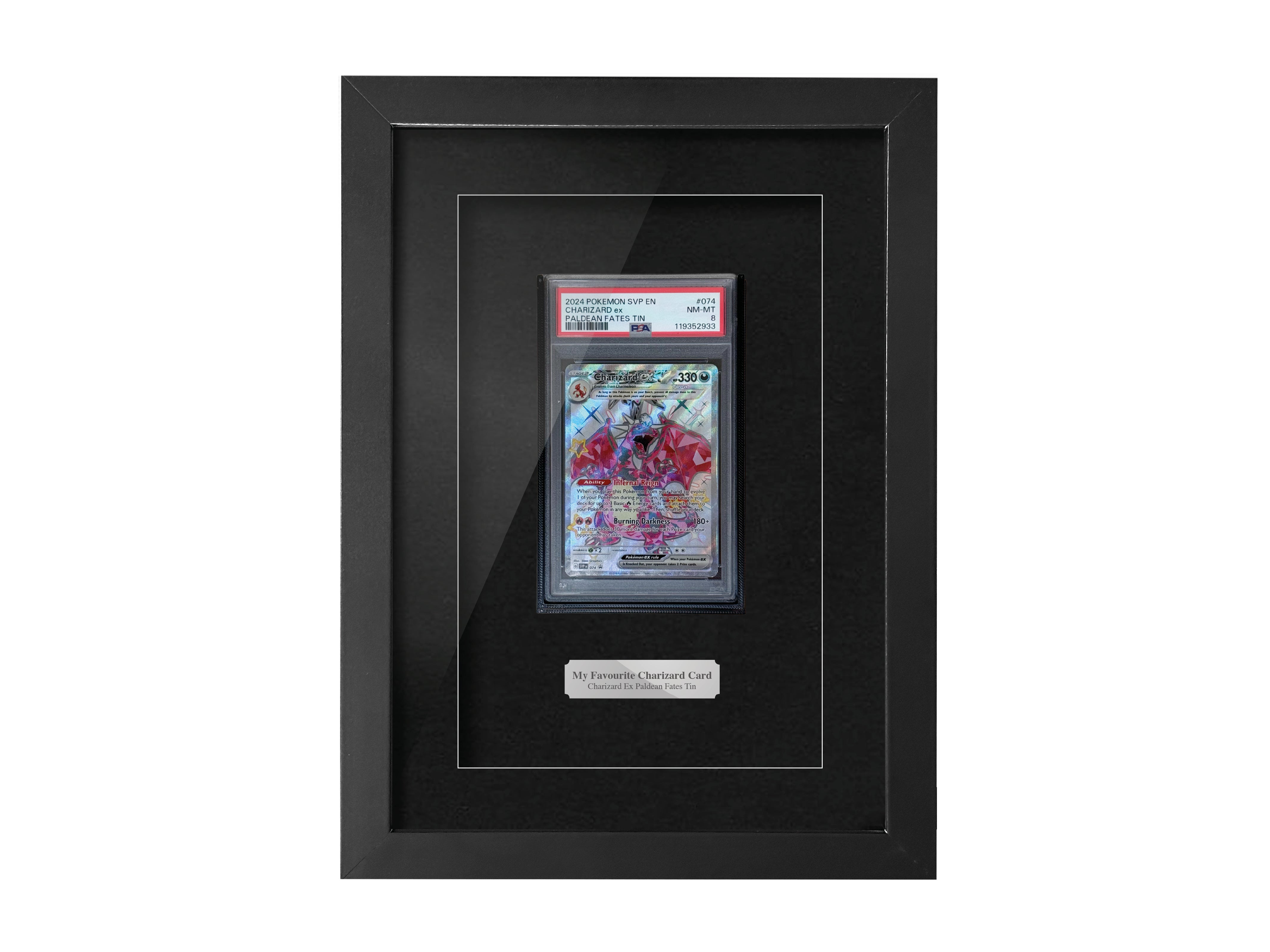 PSA-Graded Trading Card Frame - Frame-A-Game