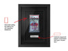 PSA-Graded Trading Card Frame - Frame-A-Game