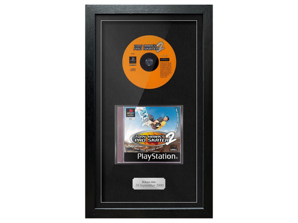 Tony Hawk's Pro Skater 2 (PS1) Exhibition Range Framed Game - Frame-A-Game
