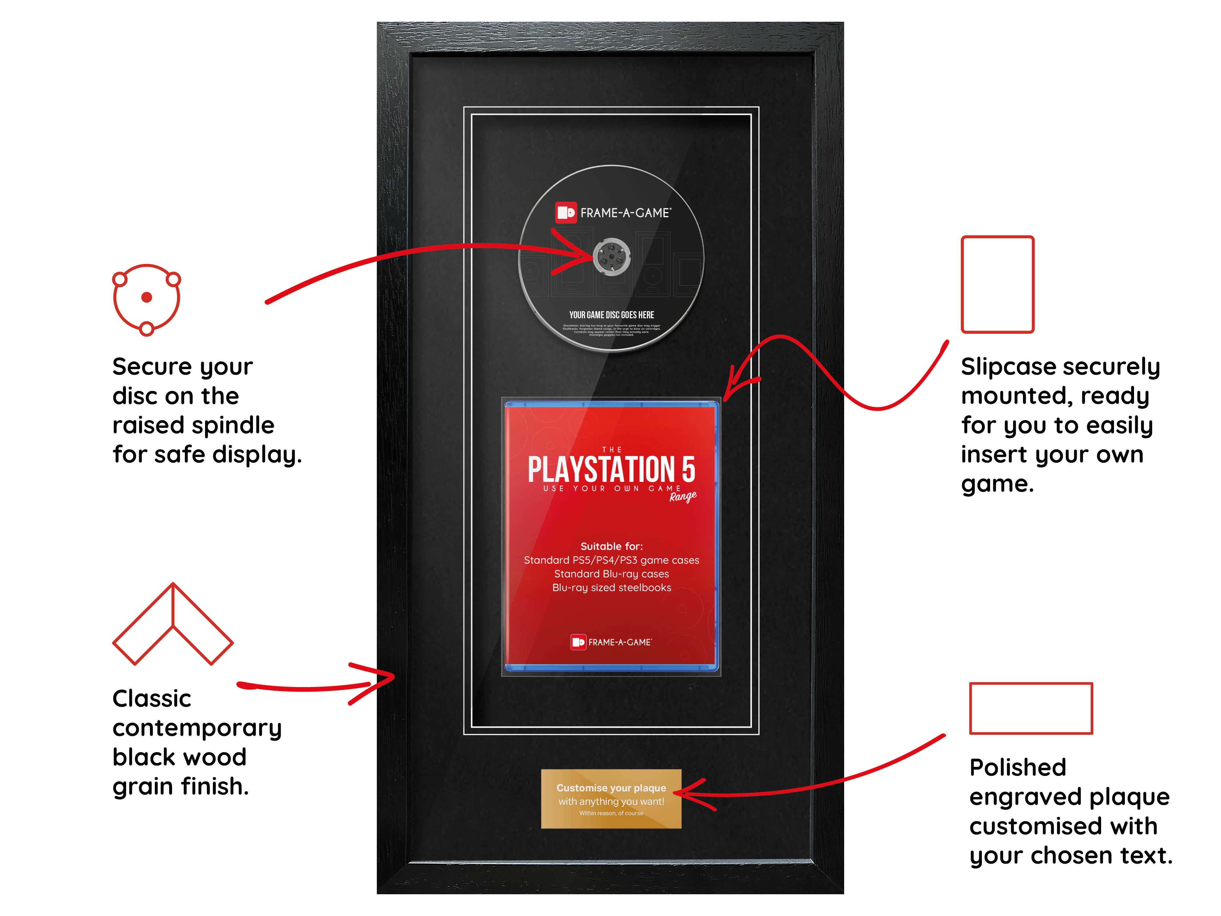Use Your Own Game (PS5) Elite Range Frame - Frame-A-Game