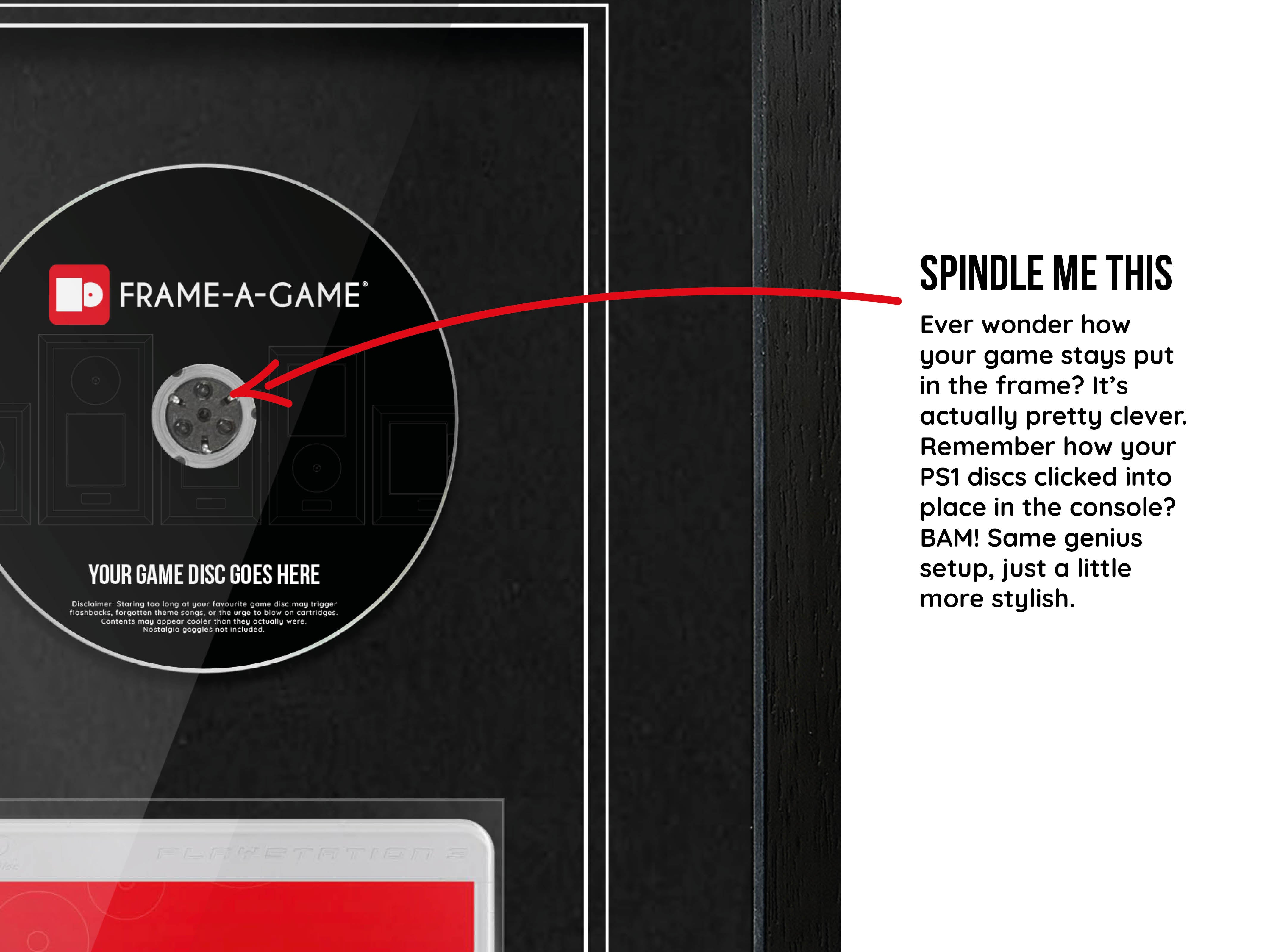 Use Your Own Game (PS3) Elite Range Frame - Frame-A-Game