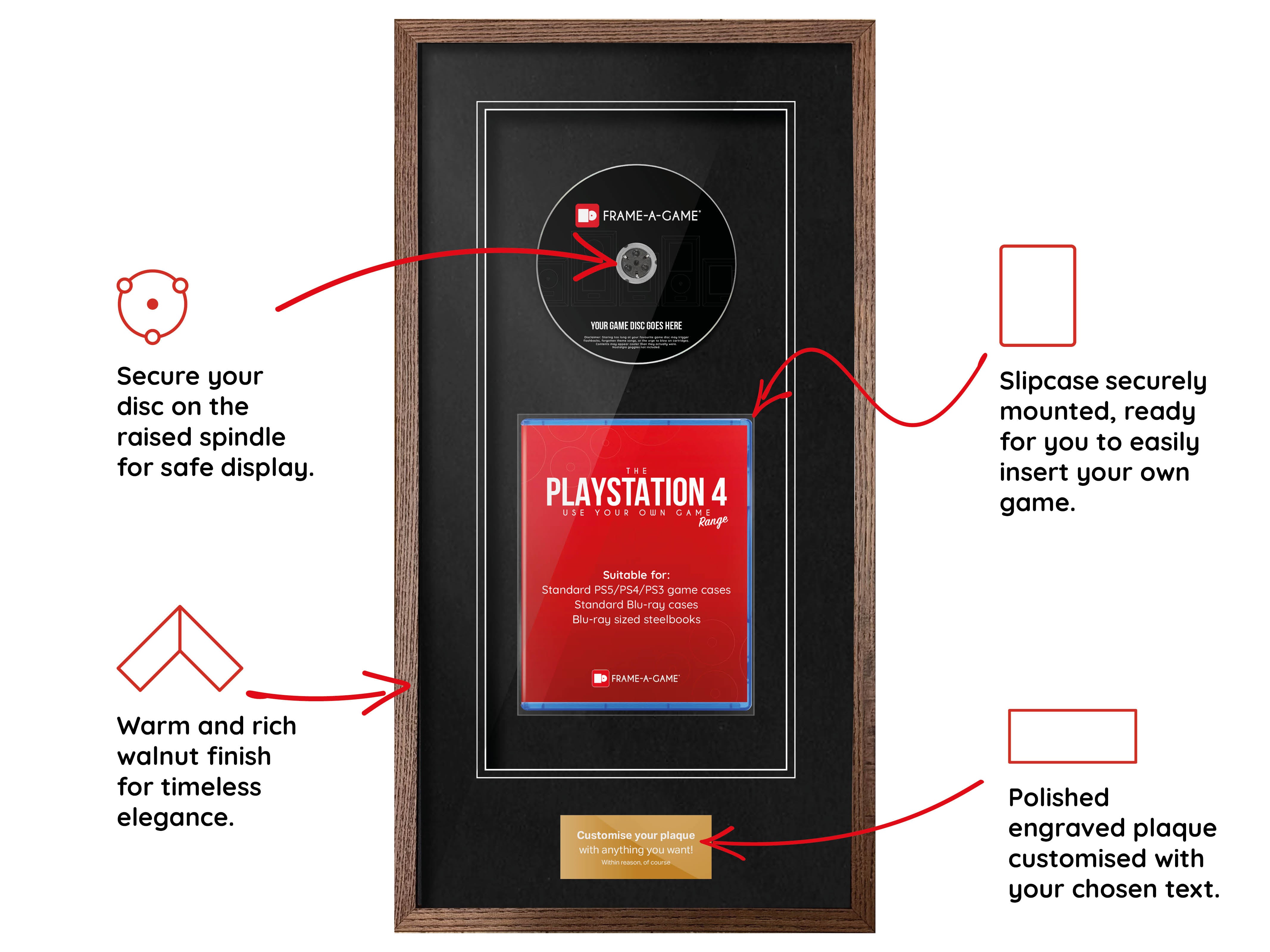 Use Your Own Game (PS4) Elite Range Frame - Frame-A-Game