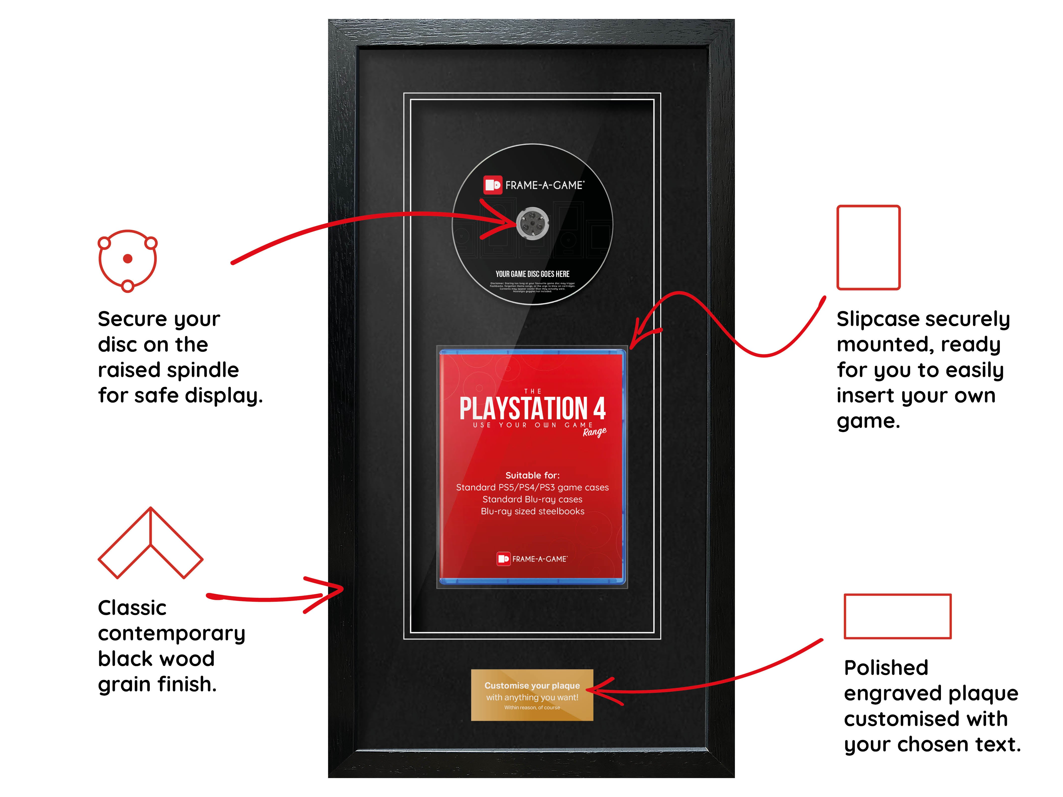Use Your Own Game (PS4) Elite Range Frame - Frame-A-Game
