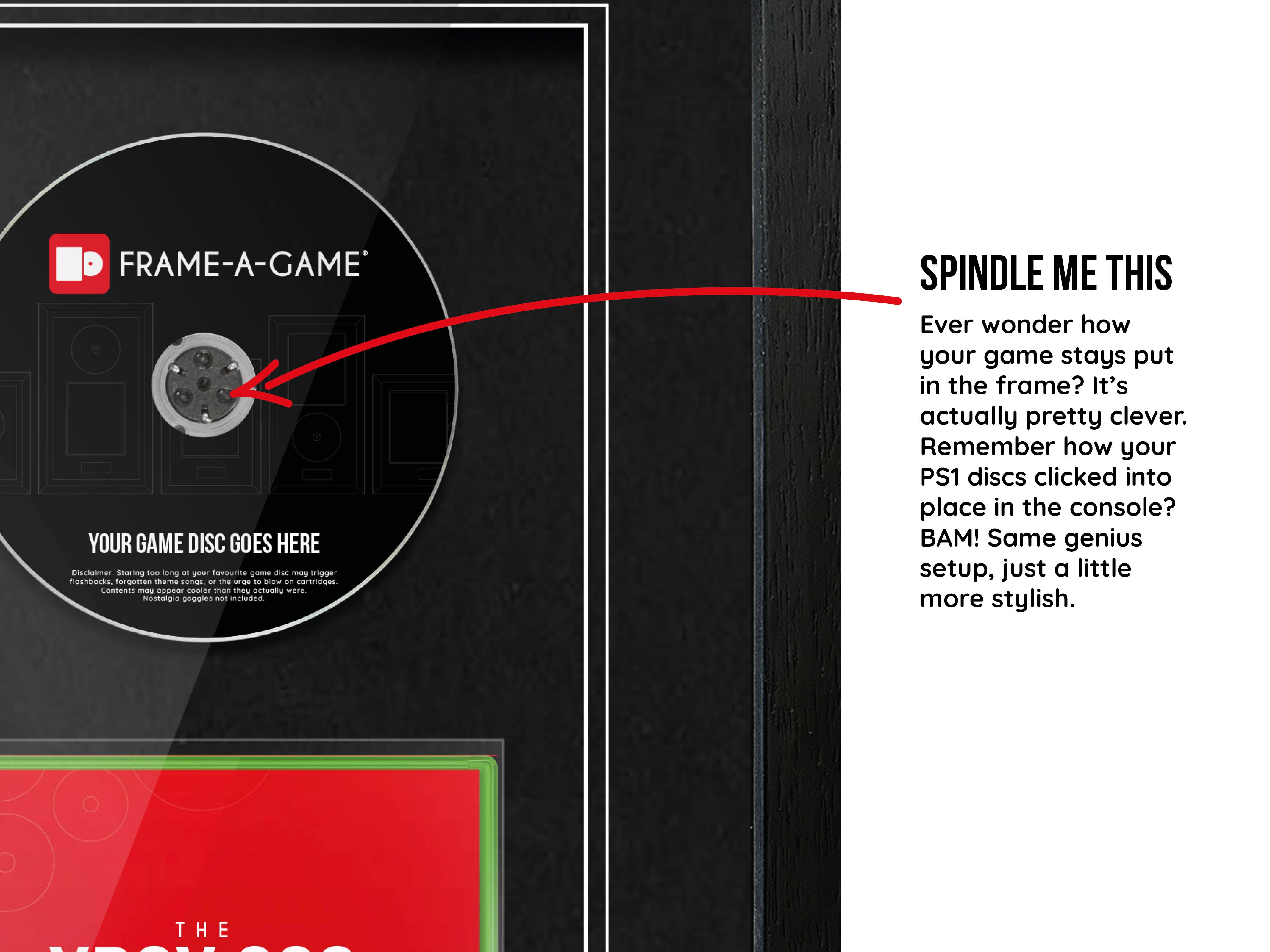 Use Your Own Game (Xbox 360) Elite Range Frame - Frame-A-Game