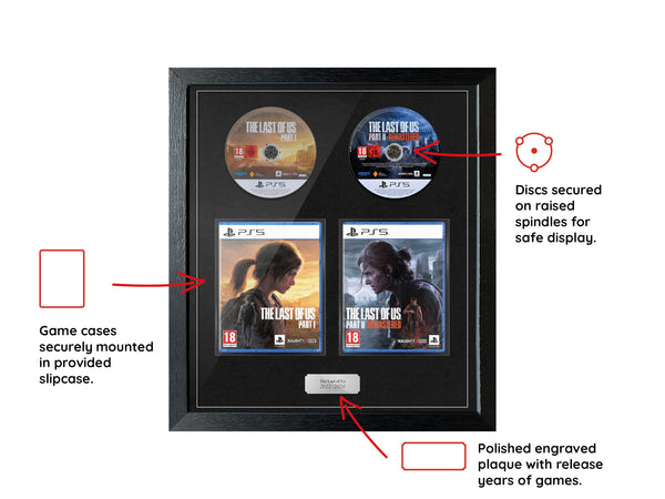 The Last of Us Duo (PS5) Exhibition Range Frame - Frame-A-Game