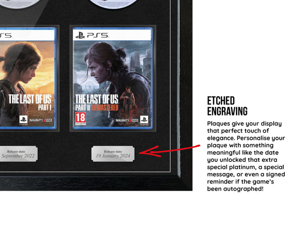 The Last of Us Duo (PS5) Exhibition Range Frame - Frame-A-Game