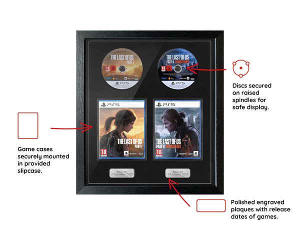 The Last of Us Duo (PS5) Exhibition Range Frame - Frame-A-Game