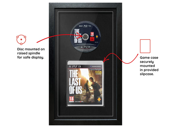 The Last of Us (PS3) Exhibition Range Framed Game - Frame-A-Game