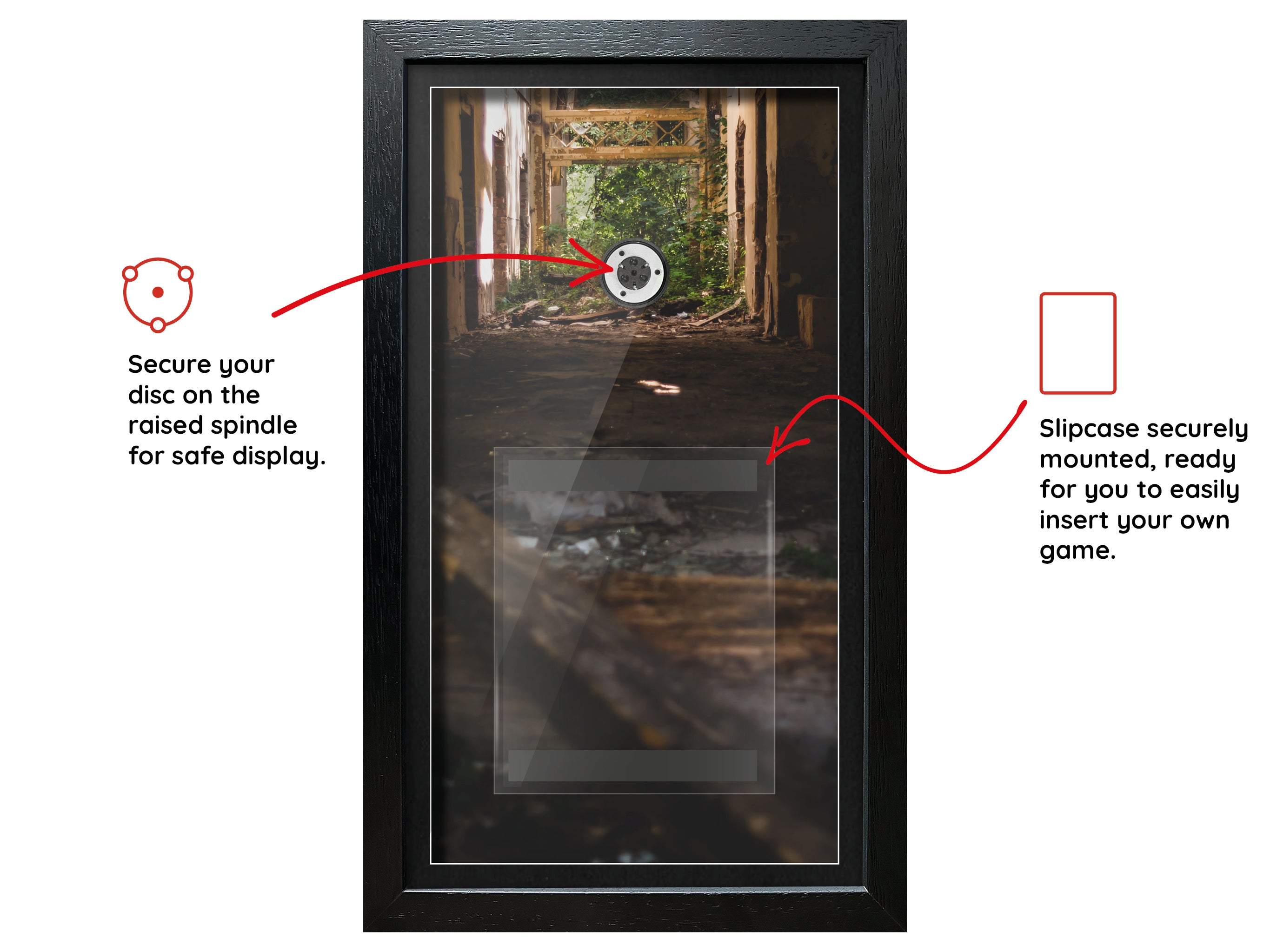 The Last of Us (PS3) Inspired By Exhibition Range Framed Game - Frame-A-Game