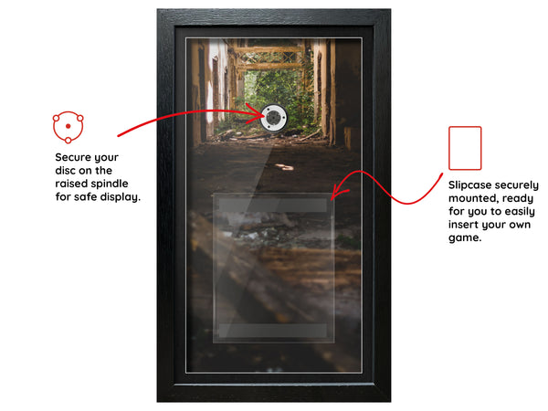 The Last of Us (PS3) Inspired By Exhibition Range Framed Game - Frame-A-Game