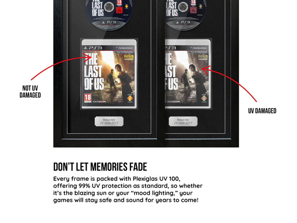The Last of Us (PS3) Exhibition Range Framed Game - Frame-A-Game