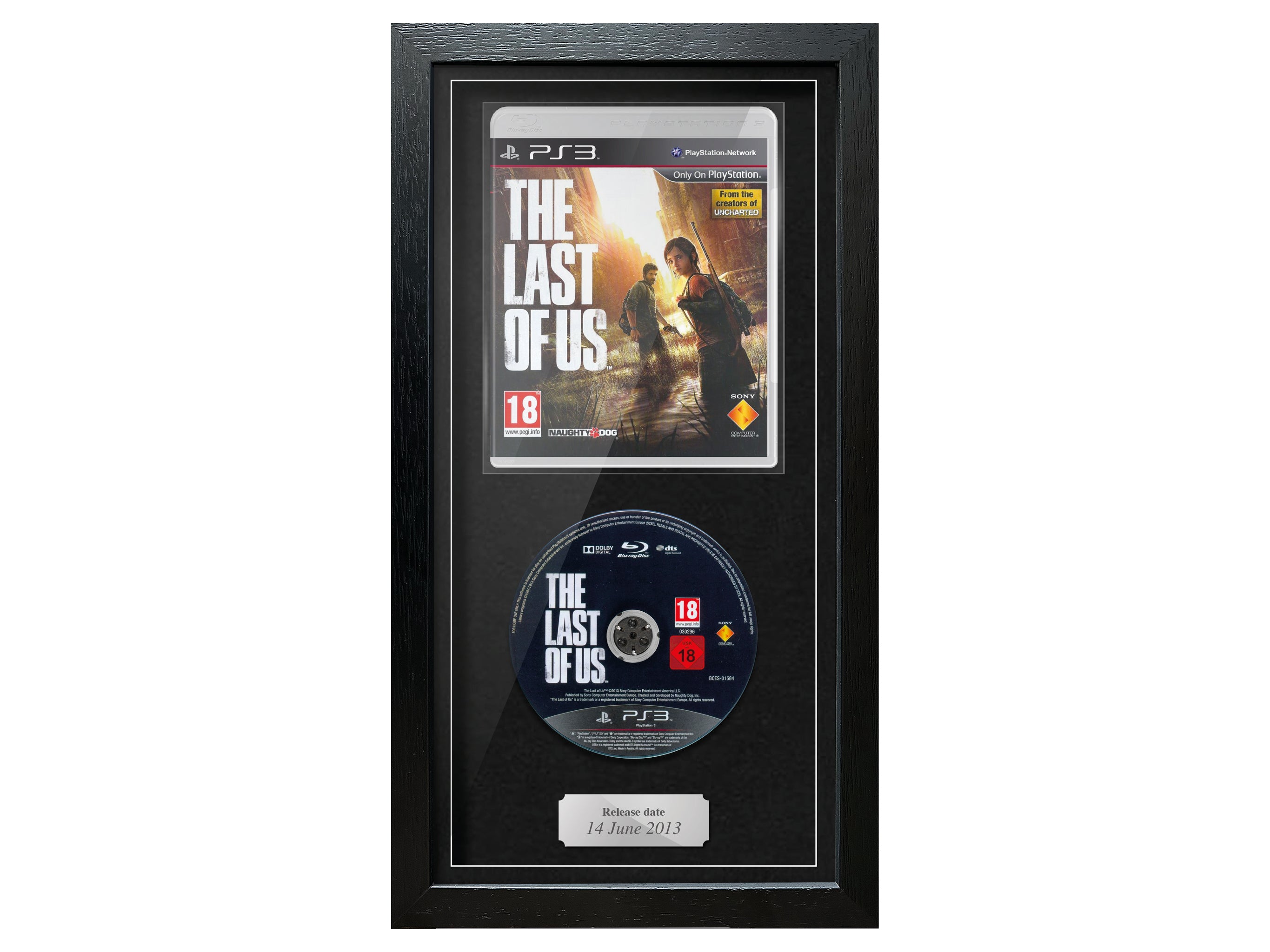 The Last of Us (PS3) Expo Pro Range Framed Game - Frame-A-Game