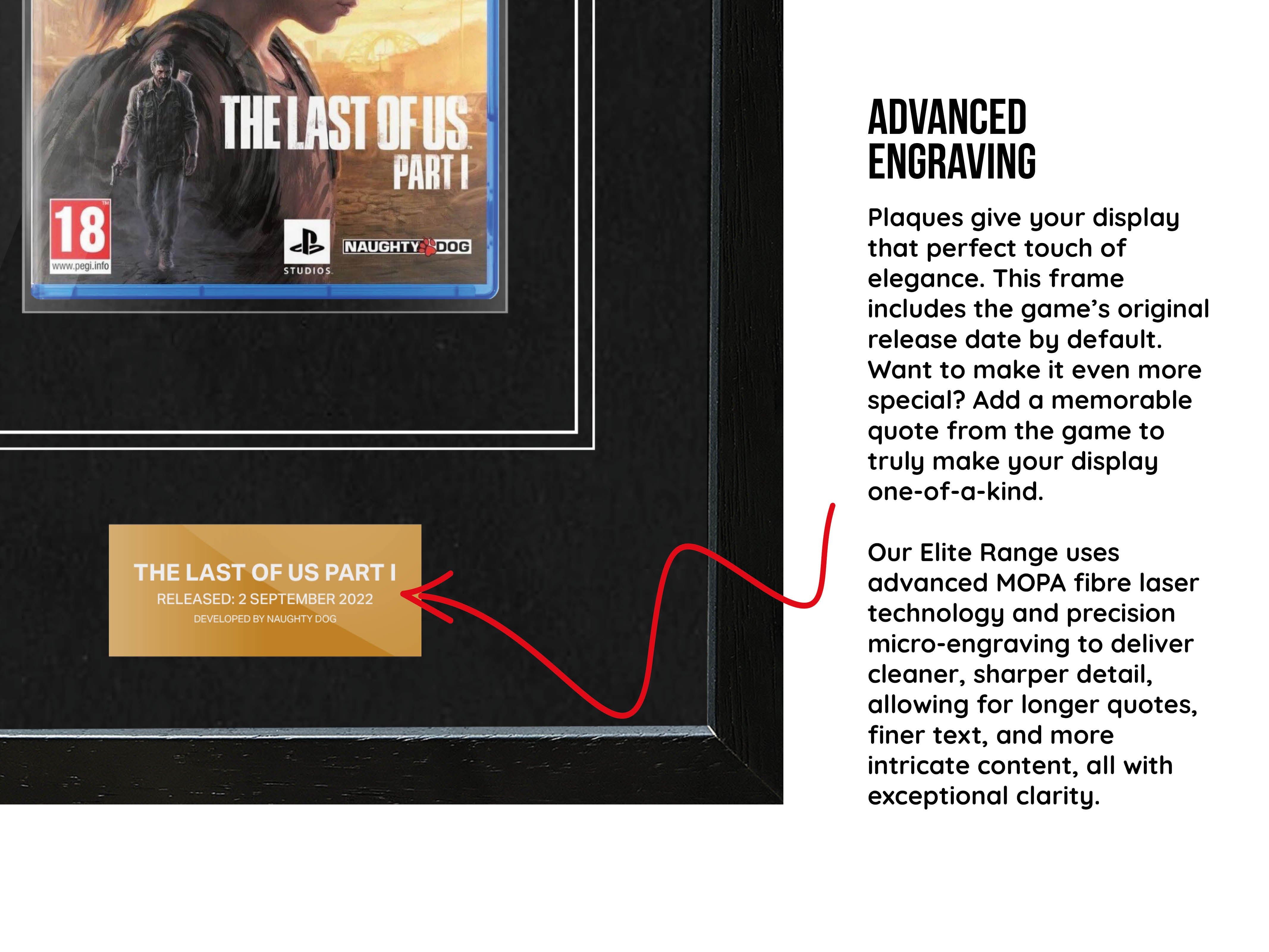 The Last of Us Part I (PS5) Elite Range Frame - Frame-A-Game
