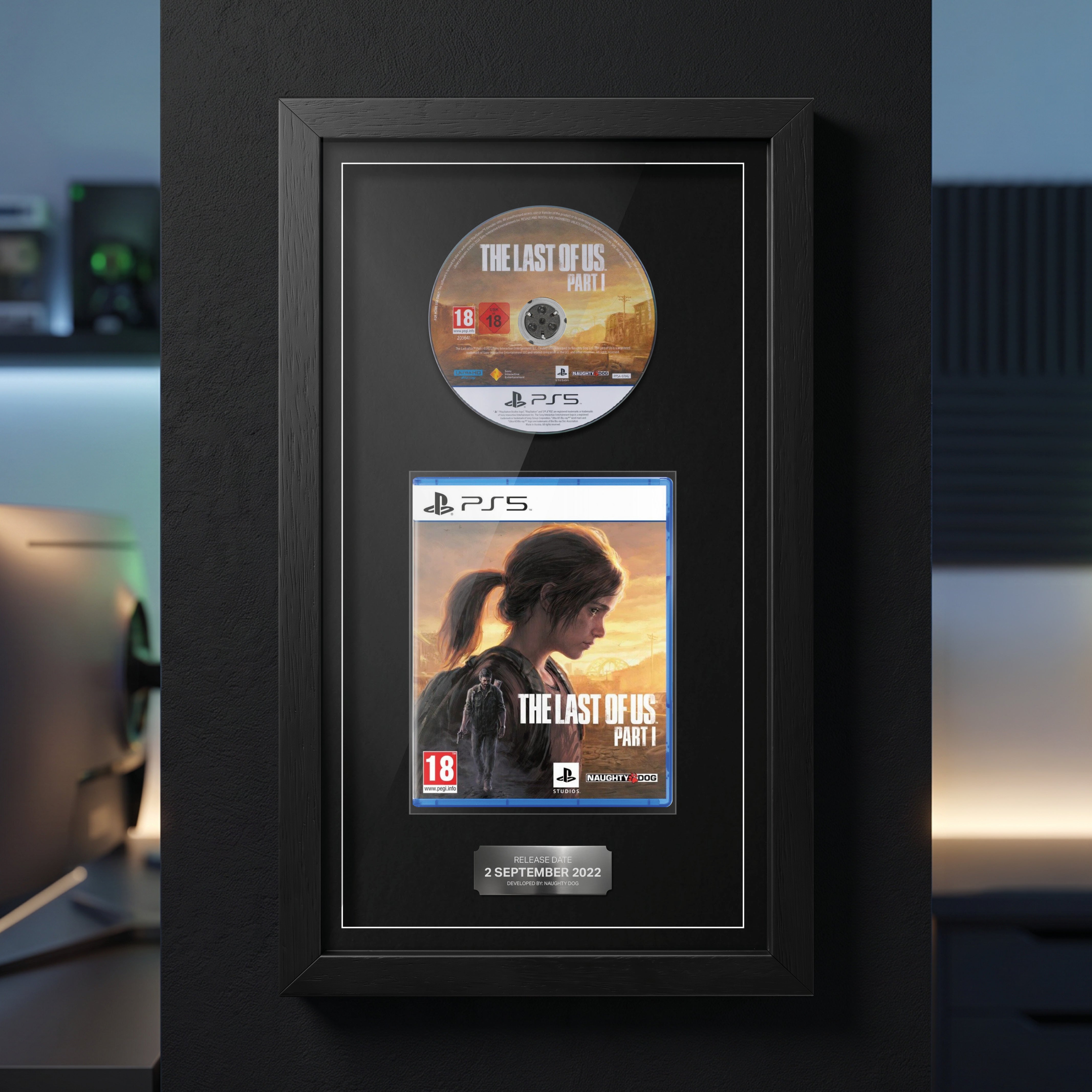The Last of Us : Part I (PS5) Jeu encadré de la gamme Exhibition Range