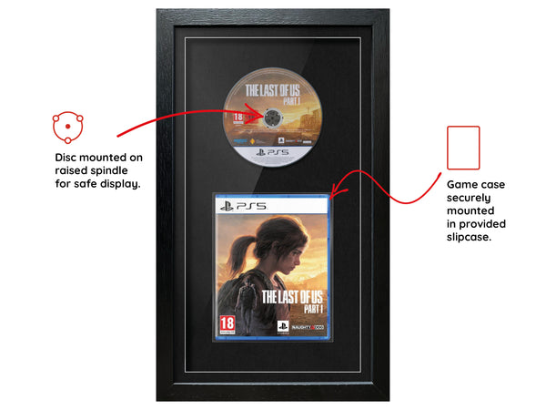 The Last of Us: Part I (PS5) Exhibition Range Framed Game - Frame-A-Game