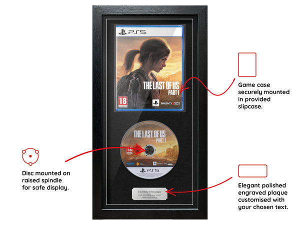 The Last of Us: Part I (PS5) Expo Pro Range Framed Game - Frame-A-Game