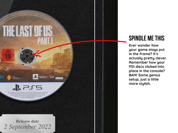 The Last of Us: Part I (PS5) Expo Pro Range Framed Game - Frame-A-Game