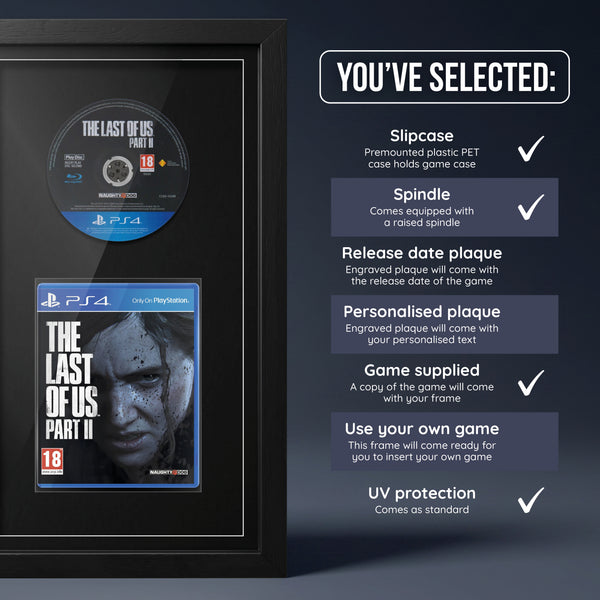 The Last of Us : Part II (PS4) Jeu encadré de la gamme Exhibition Range