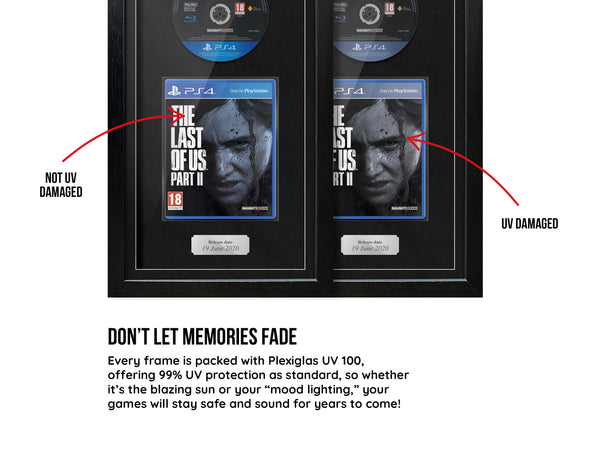 The Last of Us: Part II (PS4) Exhibition Range Framed Game - Frame-A-Game