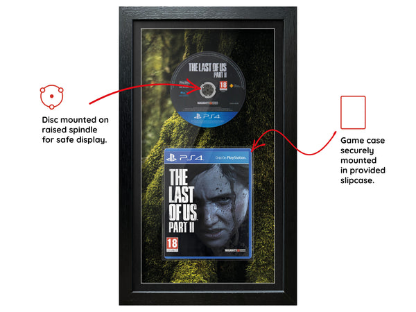 The Last of Us: Part II (PS4) Inspired By Exhibition Range Framed Game - Frame-A-Game