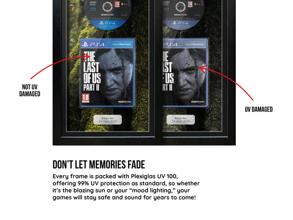 The Last of Us: Part II (PS4) Inspired By Exhibition Range Framed Game - Frame-A-Game