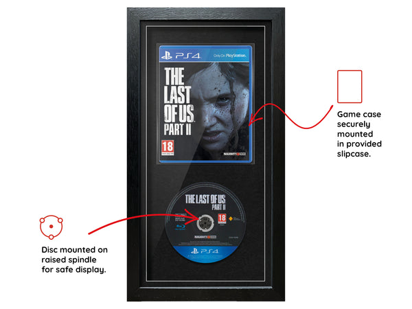 The Last of Us: Part II (PS4) Expo Pro Range Framed Game - Frame-A-Game