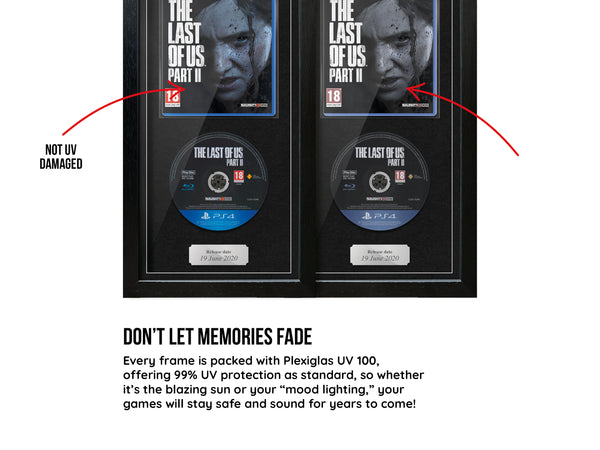 The Last of Us: Part II (PS4) Expo Pro Range Framed Game - Frame-A-Game