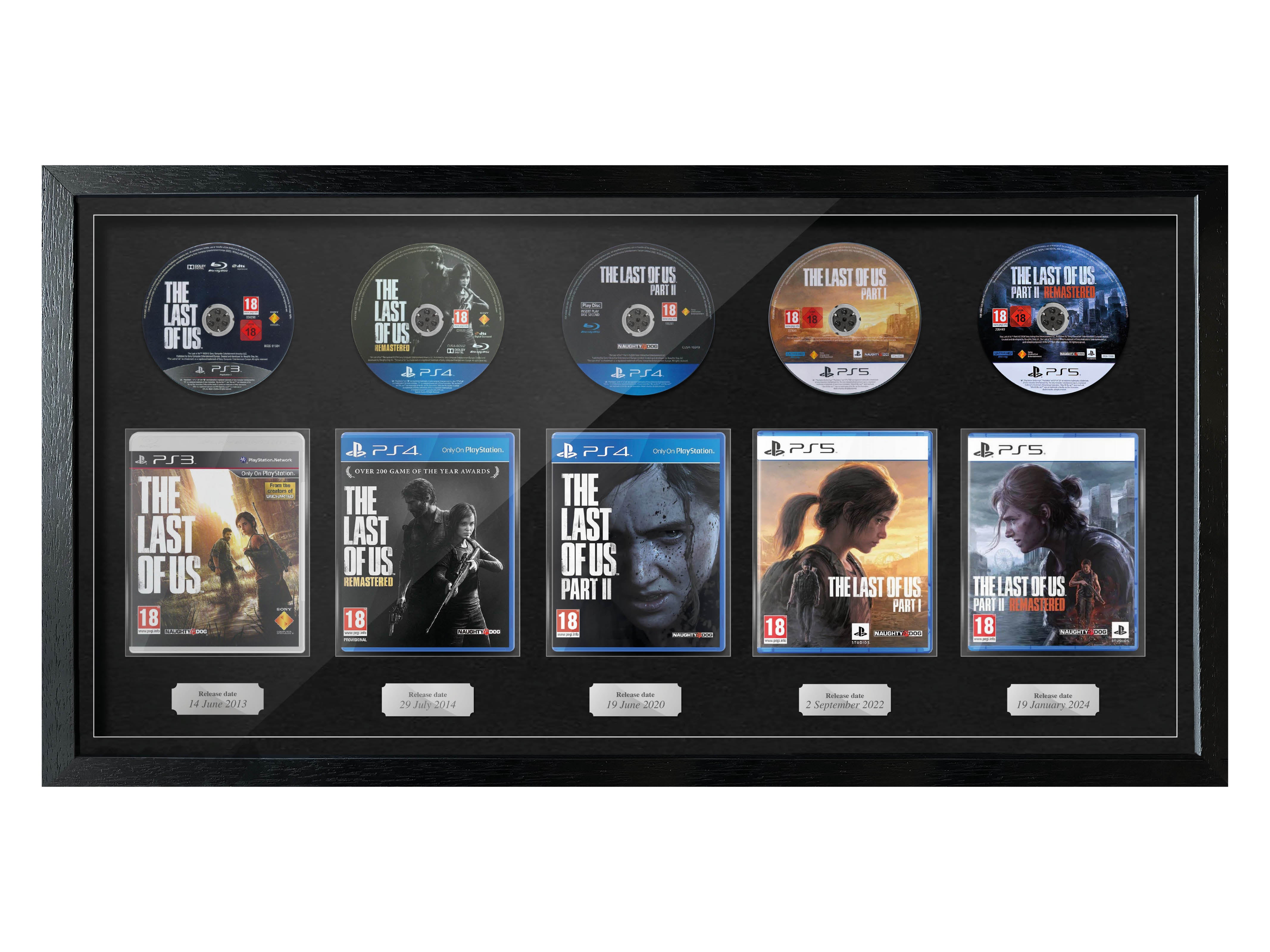 The Last of Us Series (PlayStation) Exhibition Range Framed Games - Frame-A-Game