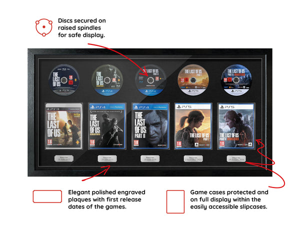 The Last of Us Series (PlayStation) Exhibition Range Framed Games - Frame-A-Game