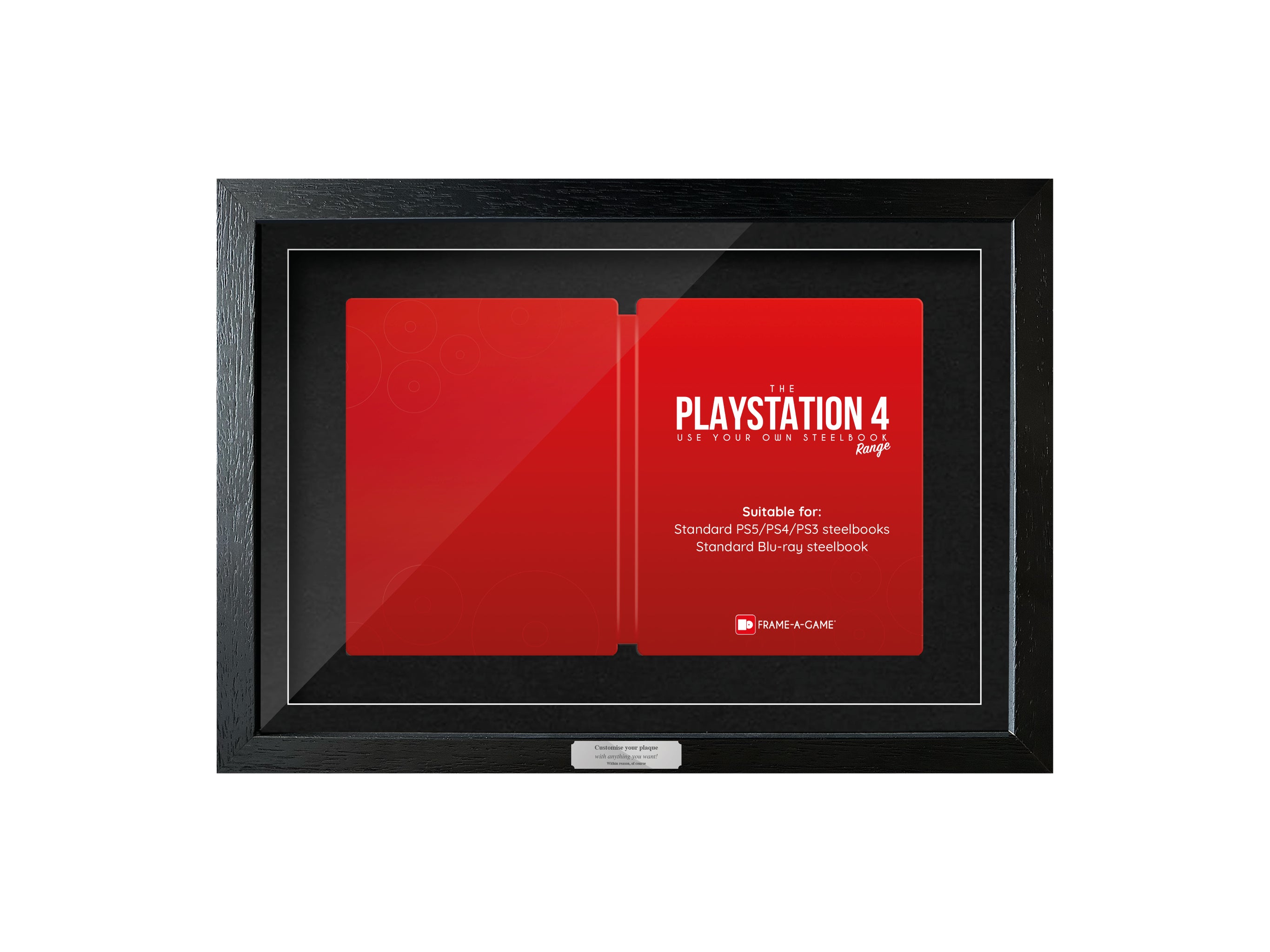 Use Your Own Steelbook (PS4) Steelbook Art Range Frame - Frame-A-Game