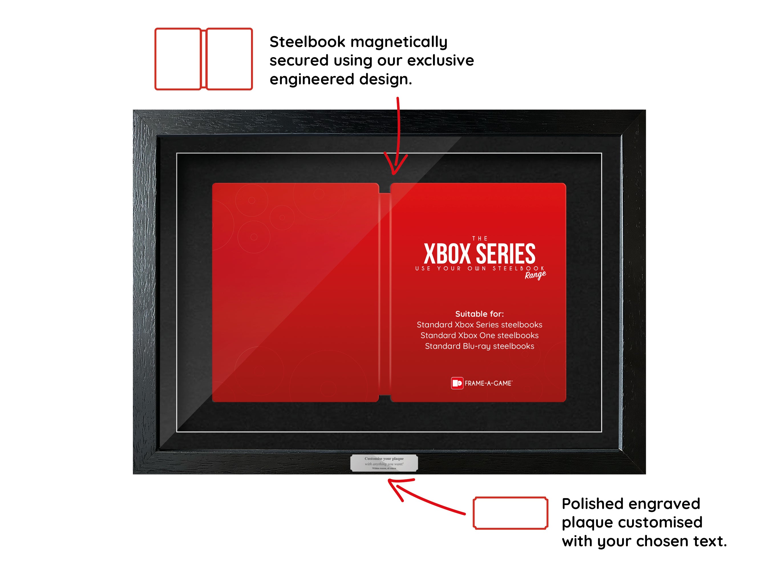 Use Your Own Steelbook (Xbox Series) Steelbook Art Range Frame - Frame-A-Game