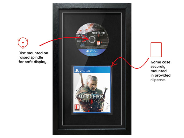 The Witcher 3 (PS4) Exhibition Range Framed Game - Frame-A-Game