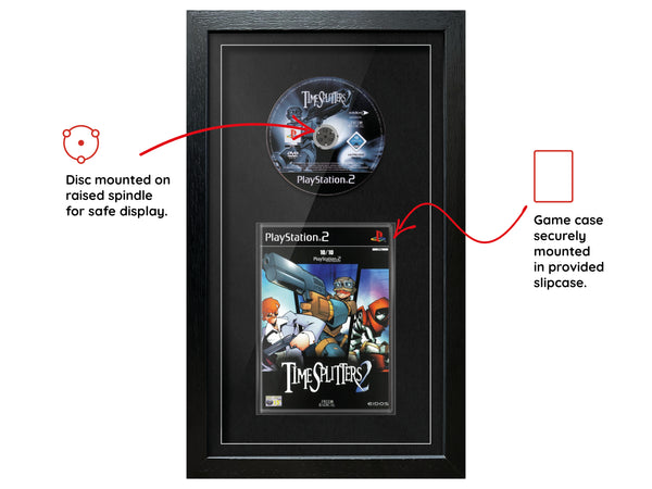 Timesplitters 2 (PS2) Exhibition Range Framed Game - Frame-A-Game